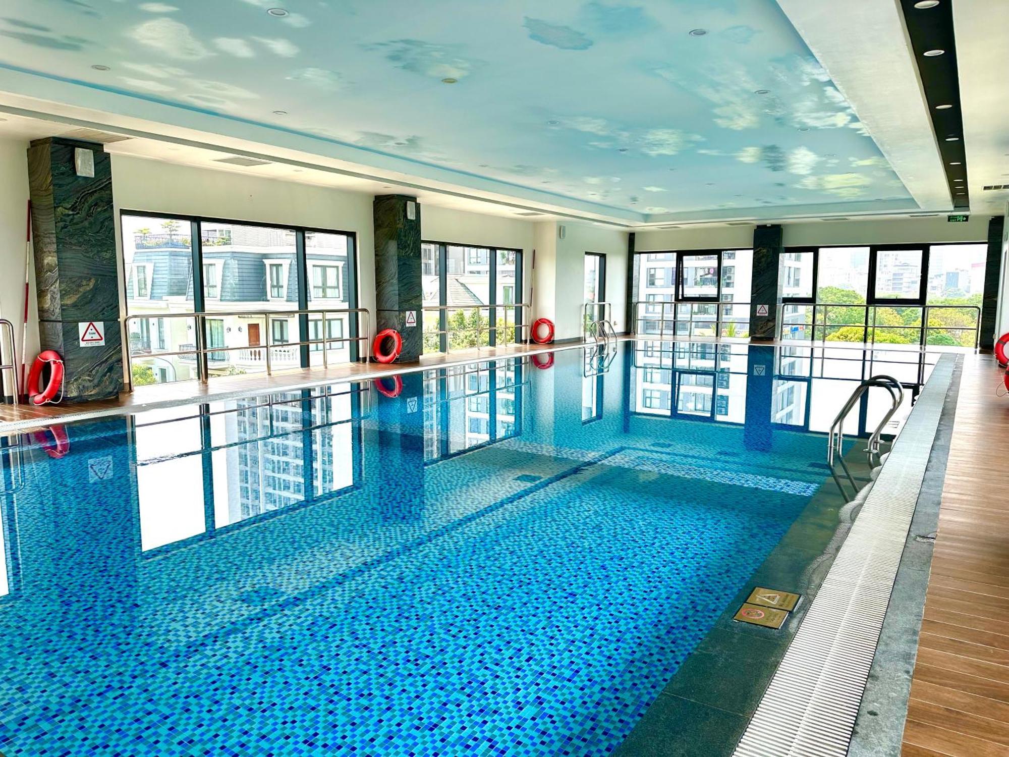 Căn hộ Ho Chung Cu Cao Cap Co Be Boi, Gym, Duong Chay Bo Ven Ho Noi Khu *