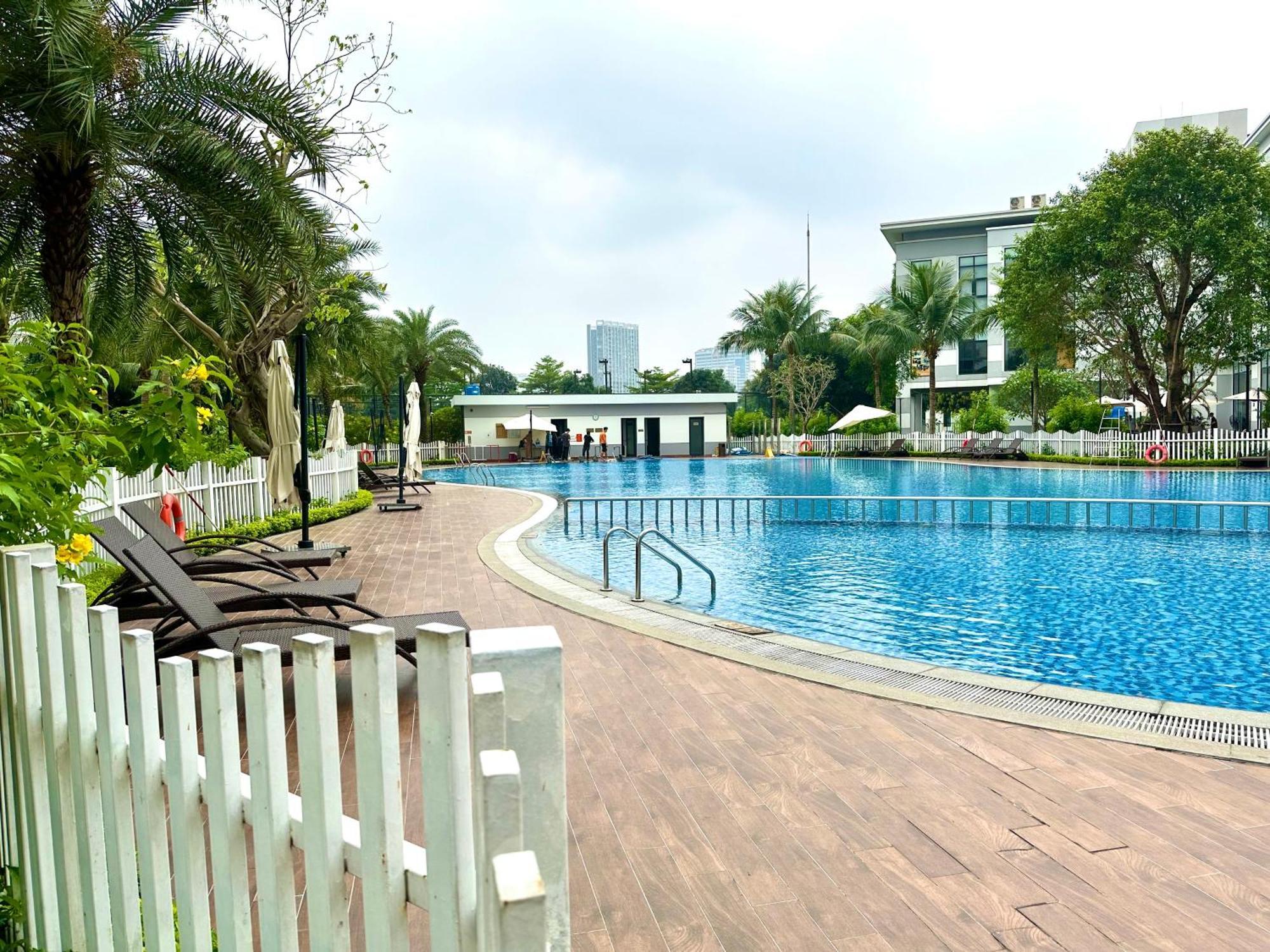 Căn hộ Ho Chung Cu Cao Cap Co Be Boi, Gym, Duong Chay Bo Ven Ho Noi Khu *